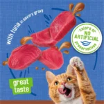 24 pack Purina Gravy Pate, Tuna, Wet Cat Food, 5.5 oz Can - Image 5