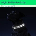 Waterproof Air Tag Dog Collar with AirTag Holder, Reflective Soft Padded & Safety Buckle, AirTag Pet Collar Adjustable for Dogs - Image 4