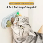 Natural Catnip Toys Silvervine Balls Teeth Cleaning Dental Wall Treats Extra Cat Energy Ball Edible Cat Lick Healthy Kitten Chew - Image 2