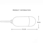 Dog Poop Bag Holder Portable Pet Waste Bag Dispenser Capsule Shape Dog Garbage Holder Dispensers Cleaning Supplies - Image 3