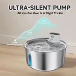 5.5L Wireless Charging Automatic Water Fountain Intelligent Pet Water Dispenser With Filter Drinking Fountain For Cats Dogs - Image 4