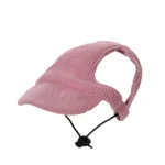 Large Dog Sunscreen Hat Pet Baseball Cap Outdoor Sports Cap with Ear Holes Adjustable Puppy Sun Protection Hats for Small Dogs - Image 2