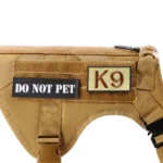 1 Piece Tactical Patch Bundle For Dog Harness Collar Vest Personalized Patches Tags Sticker Label Custom Name ID Service Dog - Image 3