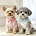 Fashion Pet Polo Shirt Spring Summer Breathable Casual Dog Clothes Soft Skin-friendly Puppy Sweatshirt for Small Medium Breeds