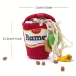 Dog puzzle toys, interactive and rich small and medium-sized dog hide and seek toys, dog sniffing food toys - Image 2