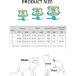Pet Harness Vest Dogs Chest Strap Rope Reflective Dog Traction Rope Retractable for Small Dog Cat Traction Set Pet Accessories - Image 2