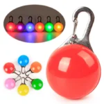 Led Luminous Dog Cat Collar Glowing Pendant Pet Leads Glow Accessories Bright Necklace Luminous Collar Night Safety Decoration - Image 2