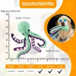 Pet Plush Toy Cat Dog Voice Octopus Shell Puzzle Toy Bite Resistant Interactive Pet Dog Teeth Cleaning Chew Toy Pet Supplies - Image 5