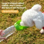 Dog Cat Drinking Bowl Outdoor Feeding Water Portable Drinking Cup for Pets Foldable Water Dispenser Interchangeable Bottle - Image 4