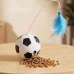 Cat toys soccer balls spilled food bumbler self entertaining funny cat stick bumbler cat toys pet toys - Image 3