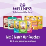 Wellness CORE Tiny Tasters Pate Adult Wet Cat Food, Natural, Protein Rich, Grain Free, Tuna Recipe, 1.75 oz, Pack of 12 Pouches - Image 5