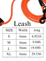 Waterproof PVC Long Dog Training Leash 5/10/20/30ft Durable Round Pet Lead Easy Clean Soft Handle for Small Large Dogs - Image 3