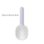 Multifunctional Dog Food Cat Food Shovel Spoon Feeding Spoon Sealed Bag Clip Creative Measuring Cup Curved Design Easy To Clean - Image 5
