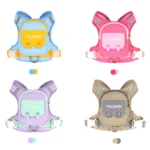 Dog Cat Harness and Leash Set, Reflective Adjustable Pet Vest with Backpack for Small Medium dogs - Image 6