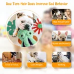 Pet Plush Toy Cat Dog Voice Octopus Shell Puzzle Toy Bite Resistant Interactive Pet Dog Teeth Cleaning Chew Toy Pet Supplies - Image 4