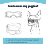 UV Protective Goggles for Dogs Cat Sunglasses Cool Protection Eyewear for Small Medium Dogs Outdoor Riding Pets Accessorie - Image 3
