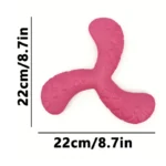 Dogs Eva Boomerang Flying Disc Play Tooth Chew Toy Indestructible Safe Large Dog Tough Toys Resistant Pet Supplies Water Toys - Image 6