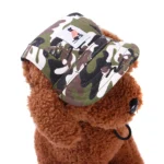 Pet Dog Baseball Cap Hat with Neck Strap Adjustable Comfortable Ear Holes for Small Medium Large Dogs in Ourdoor Sun Protection - Image 4