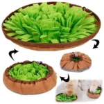 Snuffle Mat for Pets Interactive Foraging , Brain-Boosting Feed Game, Travel-Suitable, Ideal for Dogs and Cats.