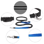 Hand Free Dog Leash for Pet Walking Running Jogging Adjustable Dog leash Waist Belt Chest Strap Traction Rope Dog Accessories - Image 3