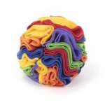 Dog Sniffing Ball Puzzle Toys Increase IQ Slow Dispensing Feeder Foldable Dog Nose Sniff Toy Pet Training Games Intelligence Toy - Image 5