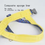 Small Medium Dog Harness Saddle Style Geometric Printed Outdoor Fashion Walking No Pull Training Puppy Pet Vest Harness Quick On - Image 4
