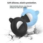 For Airtag Cat Collar Holder Small Air Tag Cat Collar Holder Silicone Case Cover for Cat Dog Pet Collar Harness Loop Supplies - Image 4
