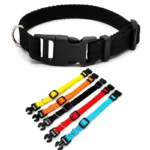 Dog Collar Solid Color Puppy Collars Medium Dogs Quickly Disengaged Pet Dog Training Collar Teddy Bichon Small Dog Collar - Image 2