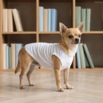 Cotton Dog Tank Top, Solid Color Sleeveless Pet T-Shirt, Breathable Dog Clothes for Small Dogs Chihuahua Yorkie - Image 2