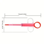 Pet Medicine Feeder Cat Tablet Syringe Feeder Soft Tip Dual Purpose Feeder Cat Pill Shooter Pet Pills Applicator Random Color - Image 5