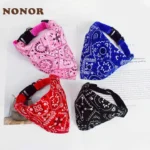 Adjustable Triangular Bandage For Pet Dog Cat Washable Scarf Bandana Collar Bibs Cat Neck Decor Birthday Party Dress Up