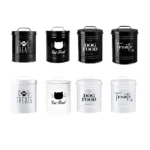 Large Capacity Dog Food Storage Container Airtight with Lids Pet Treat Container Moisture-Proof Sealed Dog Treat Jar - Image 3