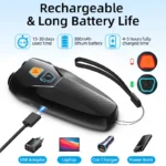 ROJECO Ultrasonic Dog Repeller Anti Barking Dog Deterrent Training Device Pet Bark Stop Electric Repeller With LED Flashlight - Image 5