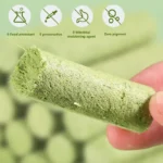 Cat Grass Teething Stick Pet Snack Hairball Removal Sticks Ready To Eat Cat Baby Cat Teeth Cleaning Stick Improve Digestion - Image 4
