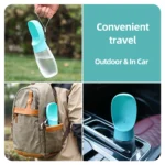 300ml 500ml Leakproof Dog Water Bottle BPA Free Portable Puppy Cat Travel Cup Outdoor Pet Drinking Bowls for Small Large Dogs - Image 4