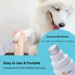 Dog Nail Grinder USB Rechargeable Electric Pet Claw Grinder & Trimmer Painless Lime For Dog Pets Nail File гриндер для собак - Image 2