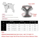 Escape Proof Cat Dog Harness with Lead Leash Adjustable Vest Breathable Reflective Chest Strap for Small Cats Puppy Accessories - Image 6