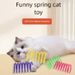 4/200Pcs Interactive Colorful Gauge Kitten Coil Spiral Springs Cat Toys for Kittens And Cats Pet Products - Image 4