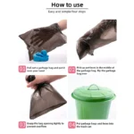 Dog Poop Waste Bag Dispenser Pet Plastic Garbage Bag Holder Puppy Toilet Pickup Carrier Case Portable Pet Dog Clean Accessories - Image 5
