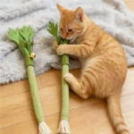 Cat Chew Toys Catnip Cat Teeth Cleaning Toy Interactive Self Playing Catnip Molar Stick Toys Bite Squeaky Cat Toy - Image 2