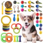 7/9cm Pet Balls Toy with Rope Interactive Outdoor Fitness Training Toys EVA Dog Chew Ball Toys Pet Summer Floating Toy - Image 6