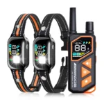 2026 New AI Electric Collar for 10-120lbs Dogs,3300ft 2 in 1 Automatic Dog Training Collar,IPX7 Waterproof Dog Shock Collar