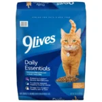 Daily Essentials Dry Cat Food for Adult Cats with Chicken, Beef and Salmon, 20 lb. Bag