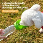 Dog Cat Drinking Bowl Outdoor Feeding Water Portable Drinking Cup for Pets Foldable Water Dispenser Interchangeable Bottle - Image 2