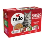 Real Shreds with Organ Meat Wet Canned Cat Food,,, 12 Cans