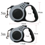 3m 5m Dog Leash Strong Nylon Puppy Lead For Small Medium Large Dogs Cats Automatic Retractable Durable Yorkshire Pet Supplies - Image 6