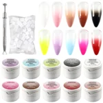 Nail Cushion Tap Gel, Blush Gradient Blending UV Nail Gel, Artistic Design Nail Gel, Essential DIY Salon Tools