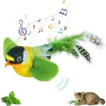1-3Pcs The pet cat toy emulates the sound bird to amuse the cat elastic rope to relieve boredom and resist scratching and biting