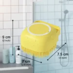 New Bath Massage Brush Bathroom Multifunctional Puppy Big Dog Cat Soft Safety Silicone Pet Accessories for Dogs Cats Tools - Image 5