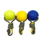 7/9cm Pet Balls Toy with Rope Interactive Outdoor Fitness Training Toys EVA Dog Chew Ball Toys Pet Summer Floating Toy - Image 2